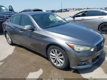  Salvage INFINITI Q50