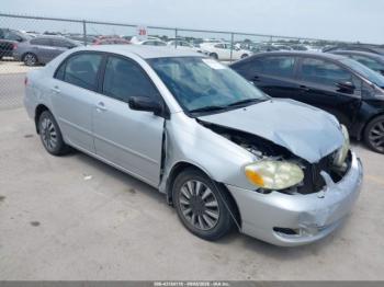  Salvage Toyota Corolla