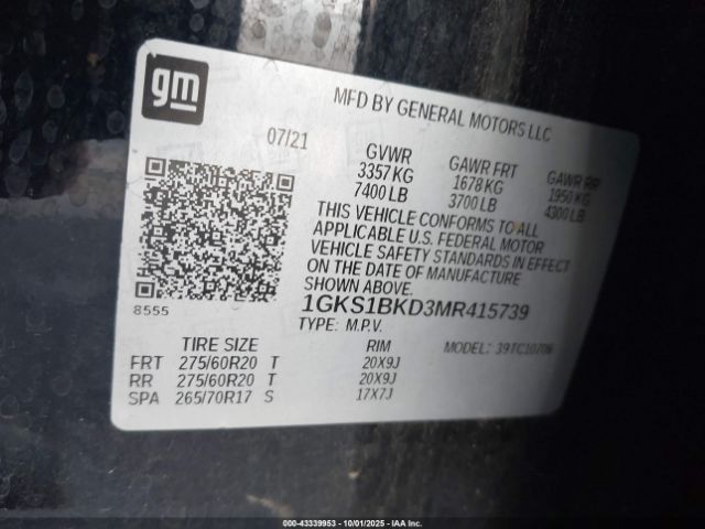 GMC Yukon 2wd Slt Image 9