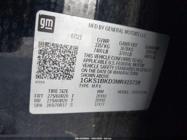 GMC Yukon 2wd Slt Image 9