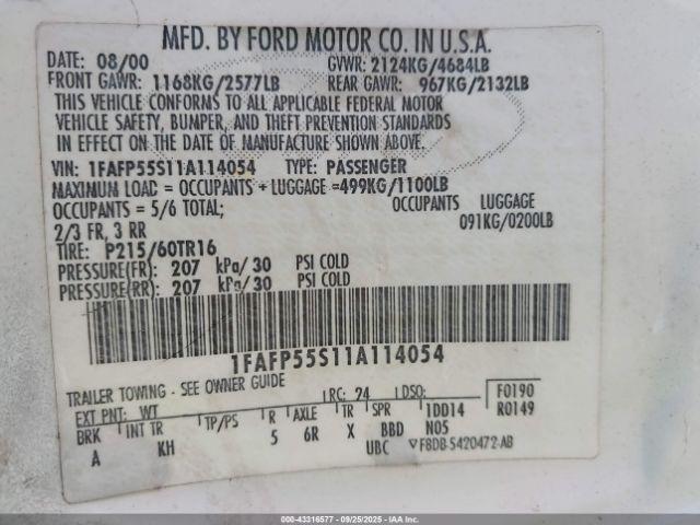 Ford Taurus Ses Image 8