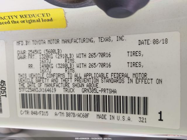 Toyota Tacoma Trd Off Road Image 14