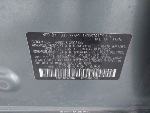 Subaru Forester 2.5x Image 10