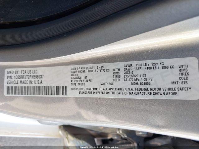 Ram 1500 Laramie  4x4 5'7 Box Image 13