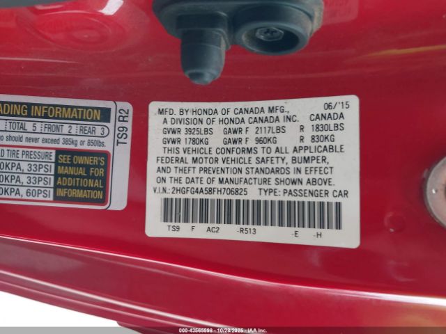 Honda Civic Si Image 8