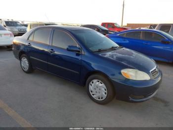  Salvage Toyota Corolla