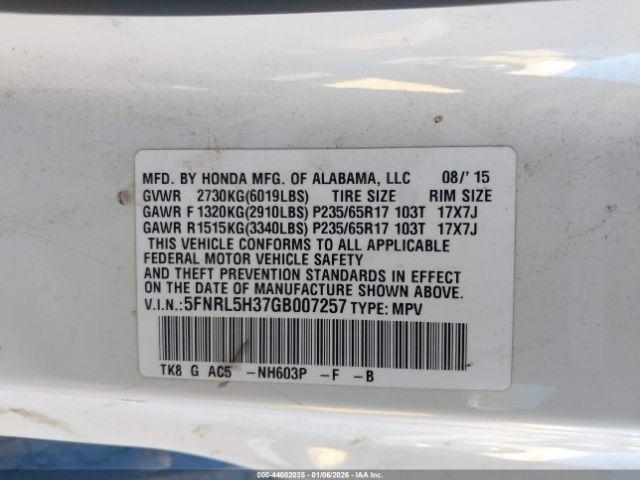 Honda Odyssey Se Image 2