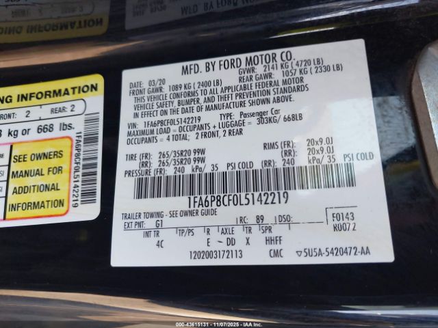 Ford Mustang Gt Premium Fastback Image 10