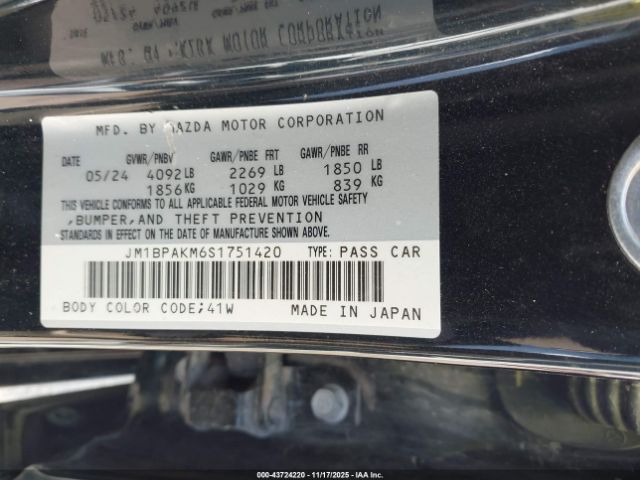 Mazda Mazda3 2.5 S Select Sport Image 7