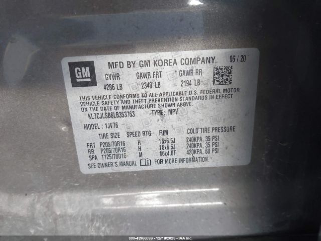 Chevrolet Trax Fwd Lt Image 10