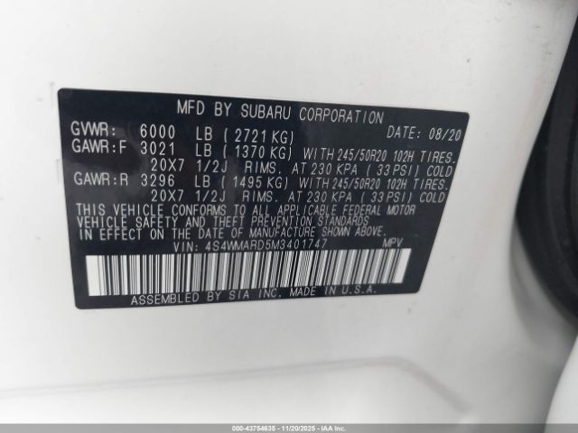 Subaru Ascent Touring Image 7