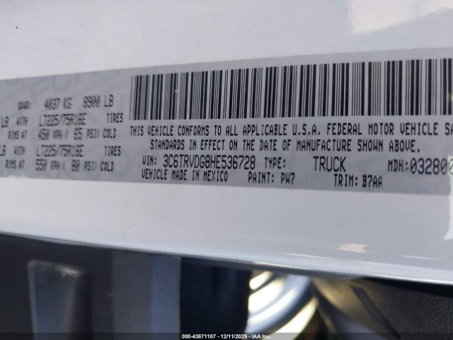 Ram Promaster High Roof 159 Wb Image 10