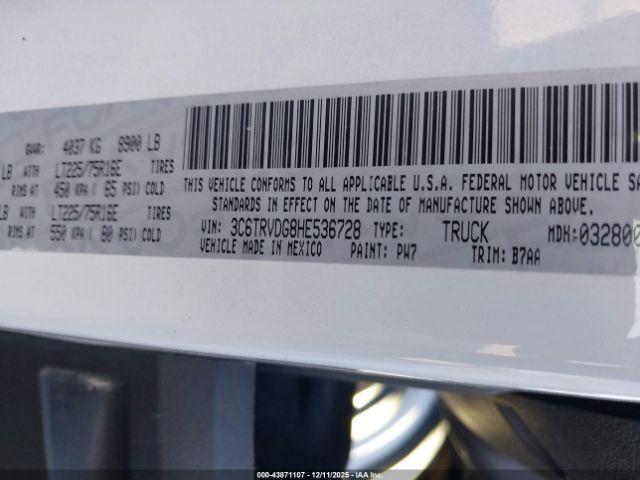 Ram Promaster High Roof 159 Wb Image 10