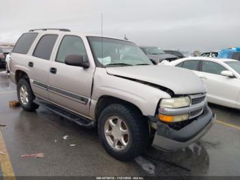  Salvage Chevrolet Tahoe